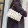 Weave Design SML PU Leather Crossbody Bags for Women Luxury Solid Cr Oulder Handbags Chain Cross Body Bag