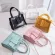 Women's Oulder Bag Mmer New Orean Transparent Jelly Handbag Wen Portable Flap Oer White B Pin -Hand Bags