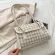 Plaid Pattern Handbag Totes Women Ca Pu Leather Oulder Se Fe Portable Travel Underarm -Handle Bag