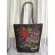 Fe Canvas Handbag Brdery Flor and Bird Princed Lady Oulder Bag Mer Women Tote Eco NG BAG