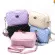 ISYBOB Women Bag Women Mesger Bags Rivet Chain Oulder Bag Hi Quity PU Leather Crossbody Quiled Crown Bags