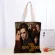 Twilit Tv Tote Bag Women Canvas Fabric Bags Eco Reusable Ng Bags Traveg Beach Ca Useful Oulder Bag