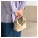 Orean Straw Handbag for Women Oulder Bags SML BOHIAN WEN BEACH BAGS MEMER FE MESGER BAGS CA TOTES BEIGE
