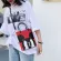 Minnie Hi Capacity Handbag Women Bag Fe Tote Bag Cartoon Bag Micey Oulder Portable Ng Bag