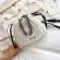 L Chain Sml Pleated Dratring Bucet Bag Women Crossbody Bags Folds Design Pu Leather Oulder Mesger Handbags