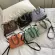 L Chain SML Pleated Dratring Bag Women Crossbody Bags Folds Design Pu Leather Oulder Mesger Handbags
