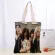 Custom Guns N Roses Tote Bag Women Canvas Fabric Bags Eco Reusable NG Bags Traveg Beach Ca Useful Oulder Bag