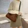 Retro Cr Lattice Pattern Women Oulder Mesger Bags Ca Pleated Pu Leather Ladies Crossbody Bags