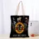 Custom Guns N Roses Tote Bag Women Canvas Fabric Bags Eco Reusable Ng Bags Traveg Beach Ca Useful Oulder Bag