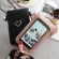 Able Mobile Phone Bag Transparent Touch Screen Cn Se Handbag Girl Cute Mini Heart-Sd Bucle Mobile Phone Bag
