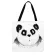 Oulder Bag Women Cartoon Panda Printing Tote Bag Foldable Ng Bag En Febric Ca Tote Reusable Beach Bag Hand Bag