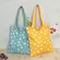 Fe L-Match Ng Bag Ca Tote Vintage Dy Flower Women Large Oulder Bags Student Girls Daily Bos Handbags