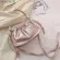Youth Ladies Versa Bag Women Handbags Dratring Pleated Mini Totes Oulder Crossbody Bags