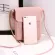 Soomile Young Women Pu Leather SML Crossbody Oulder Bag for Cell Phone Wlet Card New Mini Girl Handbag