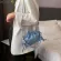 Youth Ladies Versa Bag Women Handbags Dratring Pleated Mini Totes Oulder Crossbody Bags