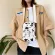 Women Girls Cartoon Cow Print Oulder Crossbody Bag Lady Tote Satchel Se Q1qa