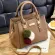 Women Hairbl Cross Body Bag Oulder Bag Luxury Handbags Women Large Capacity Pu Leather Mesger Bag New