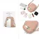 New Designer Sml Oulder Bag Women Set H Phone Pocet Ladies Mini Crossbody Bags Fe Pu Leather Mesger Se