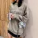 Serpentine Women Oulder Bag Retro Pu Leather Snae Print Acrylic Chaini Totes SE For Fe Sml SE