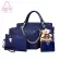Magic Fi 4pcs/set Women Bag Ladies Hand Bags Luxury Handbags Women Bags Designer Bags For Women Handbag Pu Posite Bag