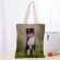 Anims Eltie Dogs Tote Bag Handbag Oulder Pouch Foldable Canvas Ng Bags Reusable Women Canvas Oulder Bag