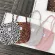 Women Canvas Bag Stripes Classic Pard Design Oulder Bag Cloth Handbag Ca Tote Ladies Foldable NG BAGS