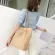 Business Mesger Bag Ca Bag Ladies Retro Raft Paper -Proof Oulder Bag Solid Cr Letter Handbag