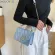 Lattice Pattern Women Oulder Handbag L BUCLE FE Portable Chain Crossbody -Handle Bags