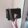 Mini Square Flip Bag Mmer Pu Leather Women's Designer Handbag Tor Pattern Loc Chain Oulder Mesger Bag