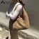 Rattan Women Oulder Bags Wicer Wen Fe Handbags Large Capacity Mmer Beach Straw Bags Ca Totes Ses