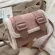 Vintage Square Crossbody Bag Winter New Hi-Quity Matte Pu Leather Women's Designer Handbag Travel Oulder Mesger Ba