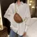 Women Wt Bag Fe Autumn And Winter New Vintage Chain Ch Bag Oulder Mesger Bag Tide Belt Fann Pac