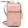 Designer SML OULDER BAG for Women Matte Leather Phone Bag Ladies Crossbody Bags Mesger Brand Ses Flapp Handbag