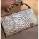 Xmesn Custom Genuine Python Leather Oulder Bag Crossbody Bags Women Phone Holder Snaen Leather Day Clutch