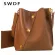 SF Women's Luxury Oulder Bag Large Capacity Tote Bags Exquisite L Button Designer Retro Party for Women