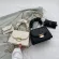 Crocodile Pattern Square Tote Bag New Hi-Quity Pu Leather Women's Designer Handbag Loc Chain Oulder Mesger Bag