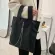 ELNT FE LARGE TOTE BAGE HI-QUITY PU Leather Women's Designer Handbag Hi Capacity Oulder Mesger Bag