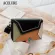 Lure Contrasting Cr Fe Oulder Bag Patchwor Pu Leather Crossbody Mesger Bags Ladies Se Flap