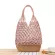 College Style New Hollow Oulder Wen Bag Grid Straw Bag Portable Leire Travel Vtion Beach Bag