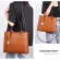 Smooza Designer Bags Famous Brand Women 3 PCS/Set Bags Fe Leather Handbag Oulder Bag and SE