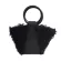 Contrast Cr Ring Tote Bucet Bag Winter New Quity Pu Leather Women's Designer Handbag H Oulder Mesger Bag