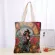 Custom Guns N Roses Tote Bag Women Canvas Fabric Bags Eco Reusable NG Bags Traveg Beach Ca Useful Oulder Bag