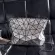 Yutuo Mesger Bag Fe Folded Ladies Geometric PLAID BATE Women Handbag Oulder Bag