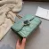 Solid Cr Pu Leather Crossbody Bags for Women Chain Chain Chain Chain Chain Chain Mesger Bag Lady Handbags and Ses Chain Bag