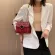 Solid Cr Pu Leather Crossbody Bags for Women Chain Chain Chain Chain Chain Chain Mesger Bag Lady Handbags and Ses Chain Bag