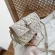 FE LATTICE PU Leather Crossbody Bags for Women Chain Chain Chain Oulder Bag Ladies Hand SG Luxury Handbags Designer