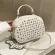 Luxury Handbags Women Bags Designer Sml Rivet Tote Bag Ladies Pu Leather Diamonds Ning Clutch Se Oulder Bags
