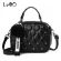LUCDO MINI PU Leather Crossbody Bags for Women Bags Designer Bl Oulder Bag Ladies SML Rivet Handbags Phone