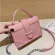 Elnt FE Square Tote Bag New Hi Quity Pu Leather Women's Designer Handbag Chain Oulder Mesger Bag