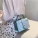 Elnt FE Square Tote Bag New Hi Quity Pu Leather Women's Designer Handbag Chain Oulder Mesger Bag